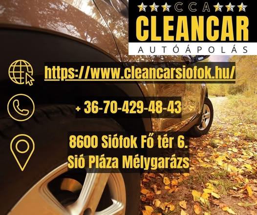 CCA-Cleancar Autóápolás Siófok