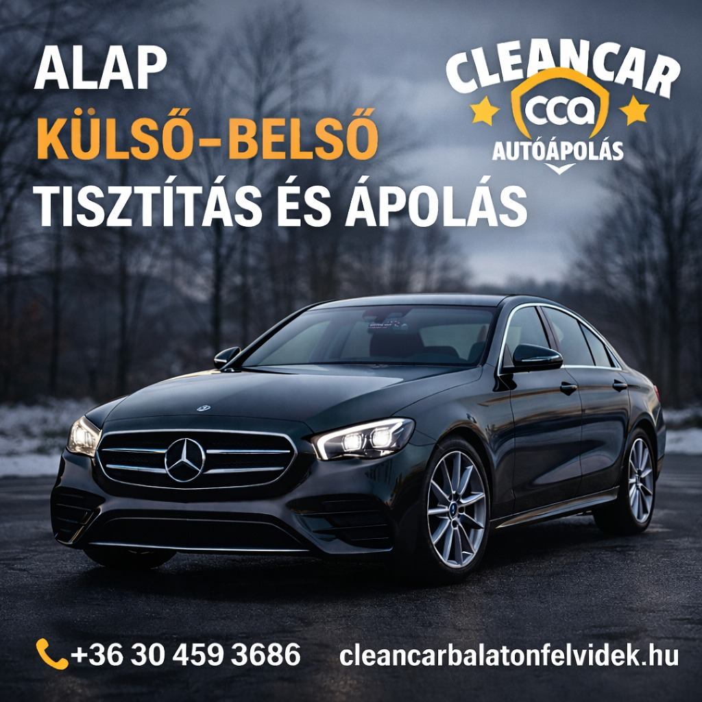 CCA-Cleancar Autóápolás Balaton-felvidék