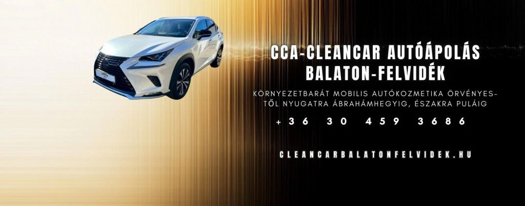 CCA-Cleancar Autóápolás Balaton-felvidék