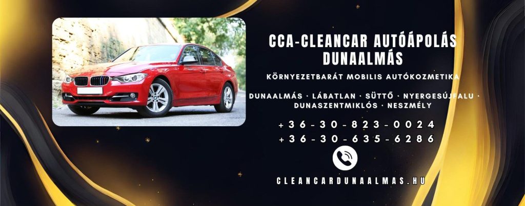 CCA-Cleancar Autóápolás Dunaalmás