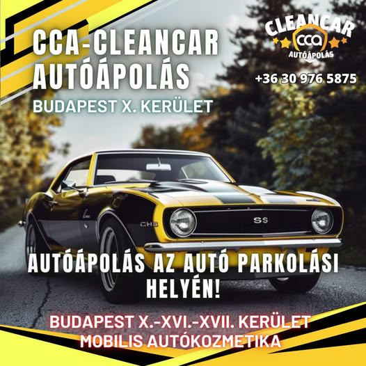 CCA-Cleancar Autóápolás Budapest 10.kerület